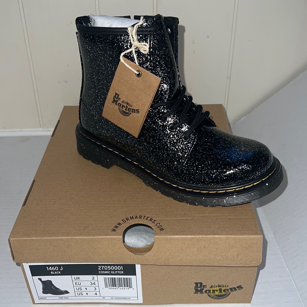 New Cute Glitter Dr.Martens sz.4 Girls